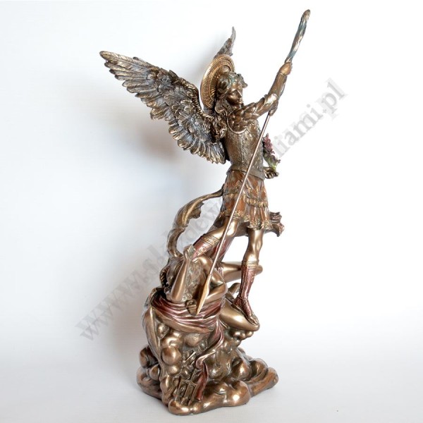 MICHAŁ ARCHANIOŁ I DEMON - wys.33 cm - 89716