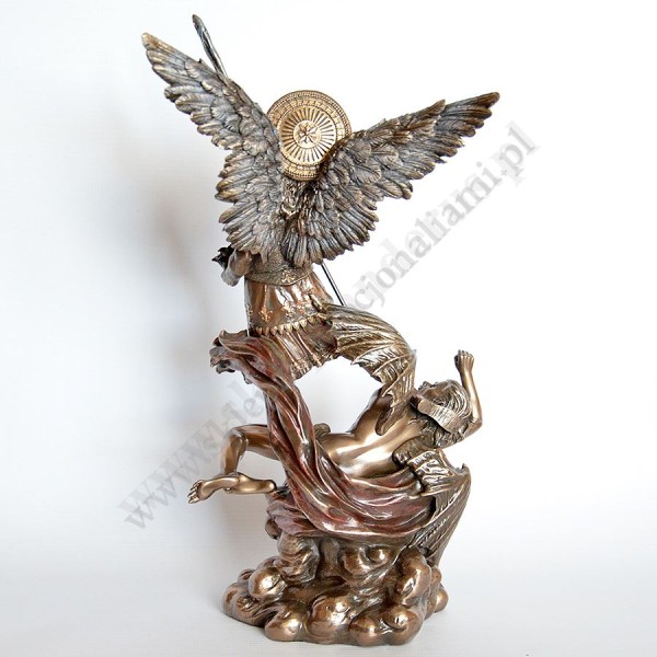 MICHAŁ ARCHANIOŁ I DEMON - wys.33 cm - 89716