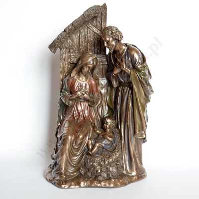 ŚWIĘTA RODZINA W STAJENCE - figura wys. 27.5 cm - 74676