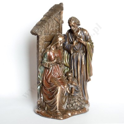 ŚWIĘTA RODZINA W STAJENCE - figura wys. 27.5 cm - 74676