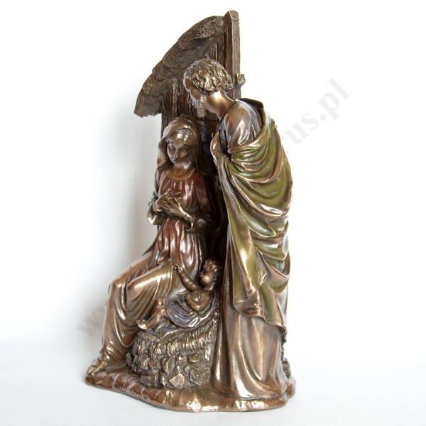 ŚWIĘTA RODZINA W STAJENCE - figura wys. 27.5 cm - 74676