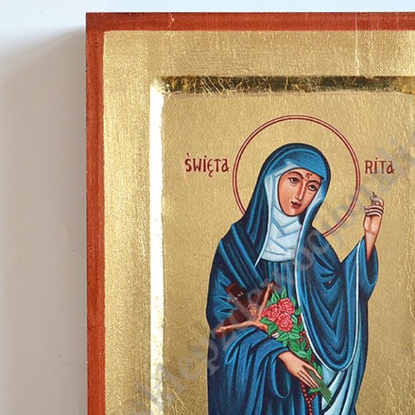 ŚWIĘTA RITA - ikona 14 x 18 cm - 85625