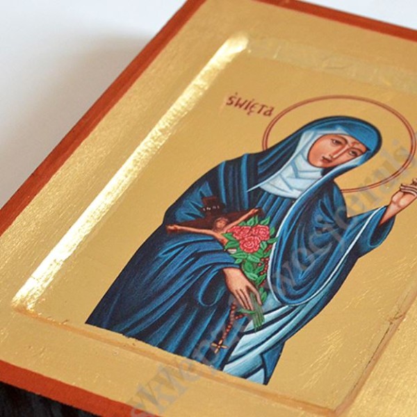 ŚWIĘTA RITA - ikona 14 x 18 cm - 85625