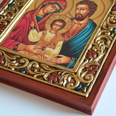 ŚWIĘTA RODZINA - ikona 21.5 x 25.5 cm - 82420