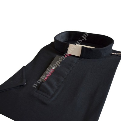 KOSZULA KAPŁAŃSKA - POLO KRÓTKI RĘKAW - 100% VISCOSE - 82637