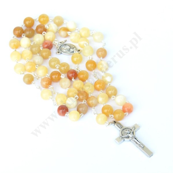 RÓŻANIEC JADEIT SŁONECZNY - 30098