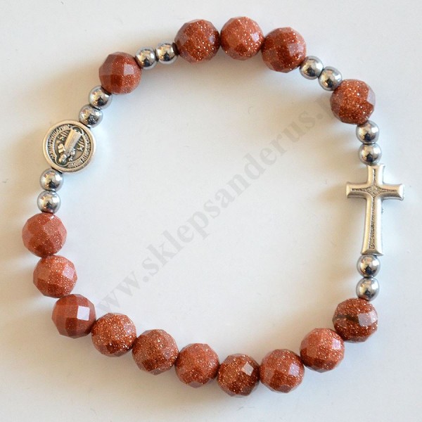 DZIESIĄTEK RÓŻAŃCA - bransoletka - 5314