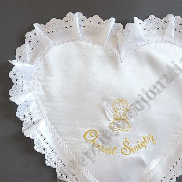 SZATKA DO CHRZTU SERCE - 50395
