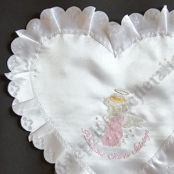 SZATKA DO CHRZTU SERCE - 3796