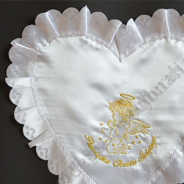 SZATKA DO CHRZTU SERCE - 76588
