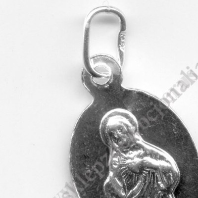 MEDALIK M.B. SZKAPLERZNEJ - wys.1.4 cm