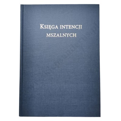 KSIĘGA INTENCJI MSZALNYCH - 56910
