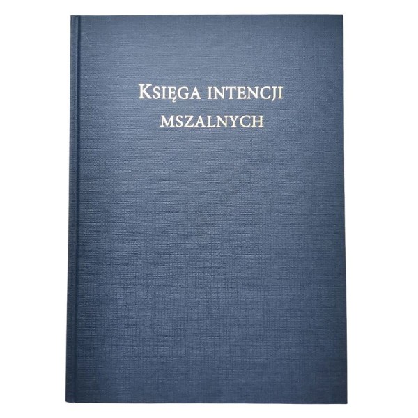 KSIĘGA INTENCJI MSZALNYCH - 56910