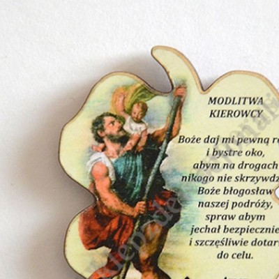 PLAKIETKA Z MODLITWĄ KIEROWCY - 71201