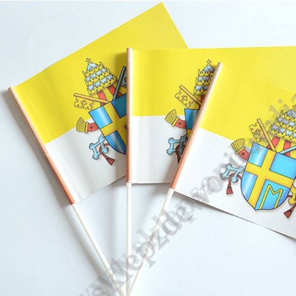 CHORĄGIEWKA PAPIESKA + MIŁOSIERDZIE - PAPIEROWA 20 cm x 15 cm - 66324