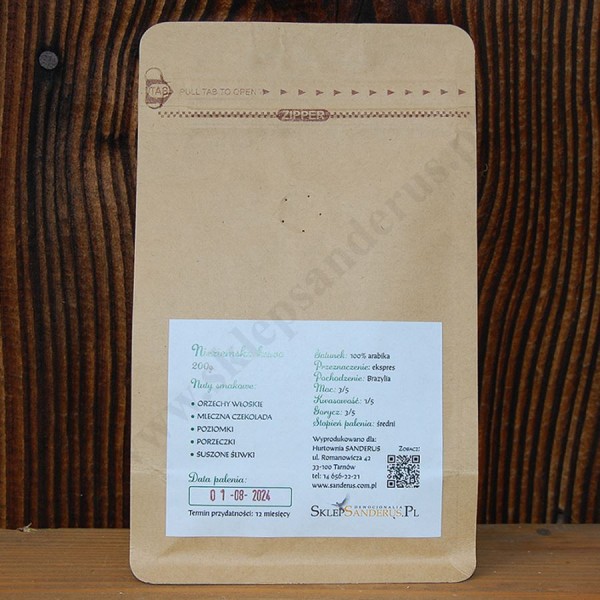 NIEZIEMSKA KAWA - kawa ziarnista - 200g - 59062