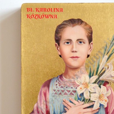 BŁOGOSŁAWIONA KAROLINA - ikona 12 x 16 cm - 3483-B