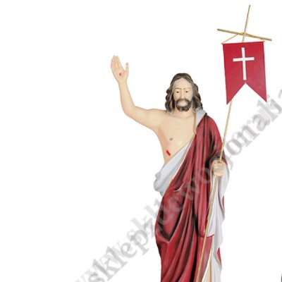 CHRYSTUS ZMARTWYCHWSTAŁY - wys.118 cm - PATYNA ZŁOTA - 79309