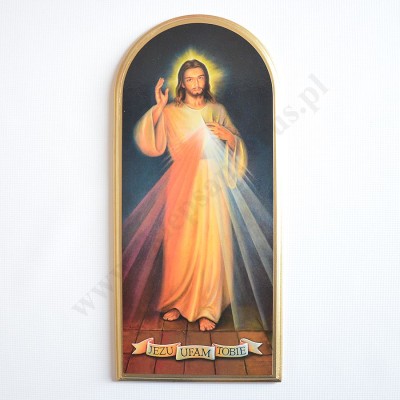 JEZU UFAM TOBIE - obrazek 20 x 44.3 cm - PJ06