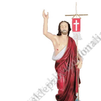 CHRYSTUS ZMARTWYCHWSTAŁY - wys.89 cm - ECRU - 79348