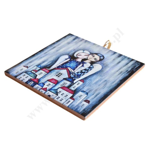 W TYM DOMU - obrazek na ceramice 10 x 10 cm - 30829