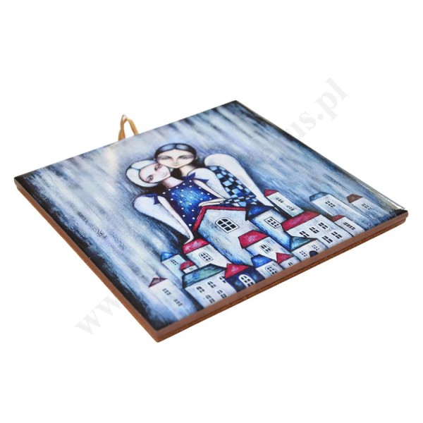 W TYM DOMU - obrazek na ceramice 10 x 10 cm - 30829