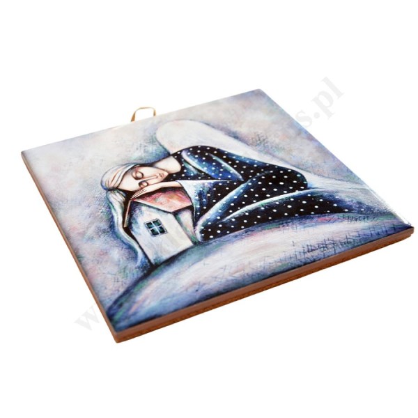 ŚNIJ - obrazek na ceramice 15 x 15 cm - 30824