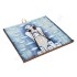 DOM JEST TAM... - obrazek na ceramice 10 x 10 cm - 30825