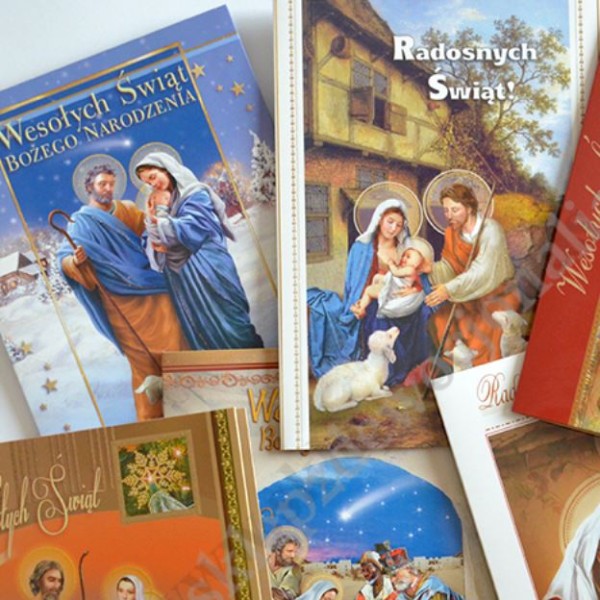 KARTKA SKŁADANA SZOPKA PRZESTRZENNA  BOŻE NARODZENIE A5P