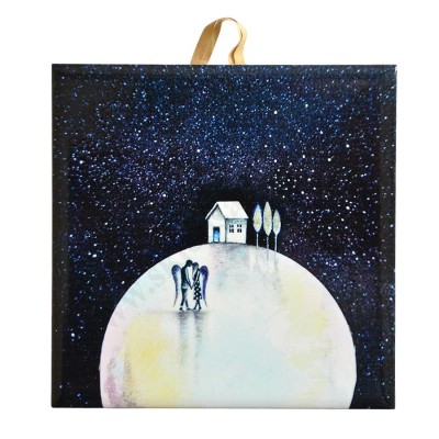 TWOJE SERCE - obrazek na ceramice 10 x 10 cm - 30826