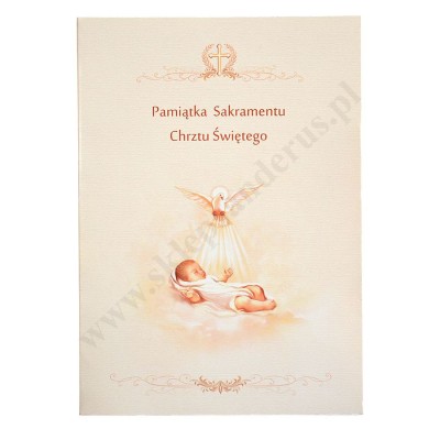 PAMIĄTKA CHRZTU ŚWIĘTEGO - teczka 15.9 x 22.3 cm - 67506