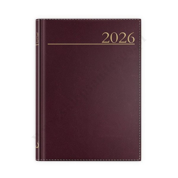 TERMINARZ 2026 - BORDO - FORMAT B6 - 81755