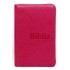 BIBLIA DLA KOBIET - suwak, złocone brzegi kartek, malinowa
