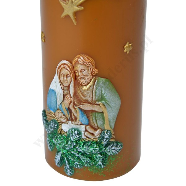 ŚWIECA ŚWIĘTA RODZINA - wys. 16 cm - 61451