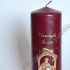ŚWIECA Z SZOPKĄ - wys. 14 cm - 0794