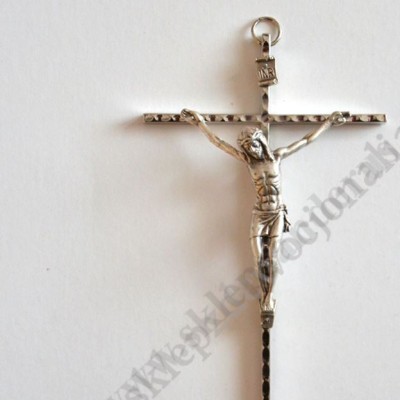 KRZYŻ METALOWY - wys.18 cm - 3685