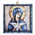 MATKA BOŻA NIOSĄCA DUCHA ŚWIĘTEGO - obrazek na ceramice 15 x 15 cm - 30853