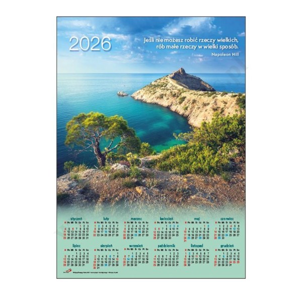 KRYM - KALENDARZ PLAKATOWY NA ROK 2026