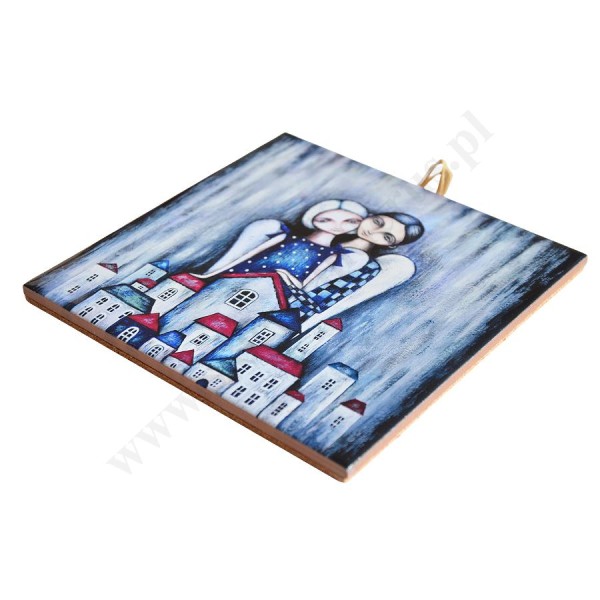 W TYM DOMU - obrazek na ceramice 15 x 15 cm - 30843