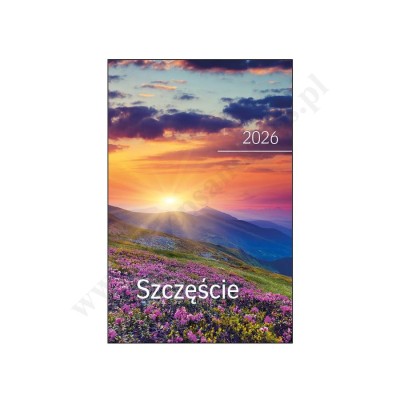 KALENDARZYK KIESZONKOWY SZCZĘŚCIE - WIDOK - 2026