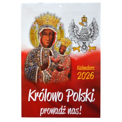 KRÓLOWO POLSKI PROWADŹ NAS - KALENDARZ NA ROK 2026