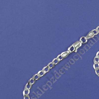 ŁANCUSZEK - długość 50 cm, szerokość 3.7  mm - 0162