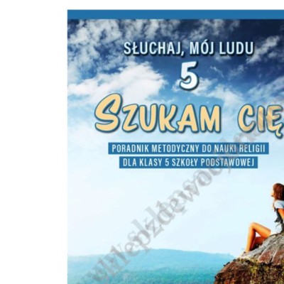 SZUKAM CIĘ - KLASA 5 POD. - METODYK - WYD.WAM