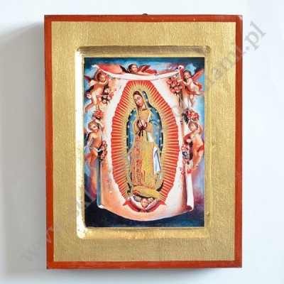 MATKA BOŻA Z GUADELUPE - ikona 14 x 18 cm - 83526