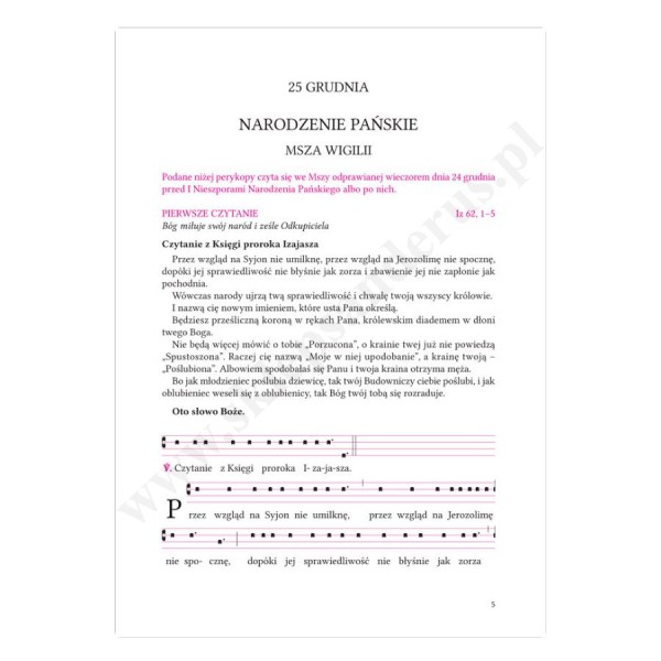 ŚPIEWANA LITURGIA GODZIN - TOM II OKRES NARODZENIA PAŃSKIEGO