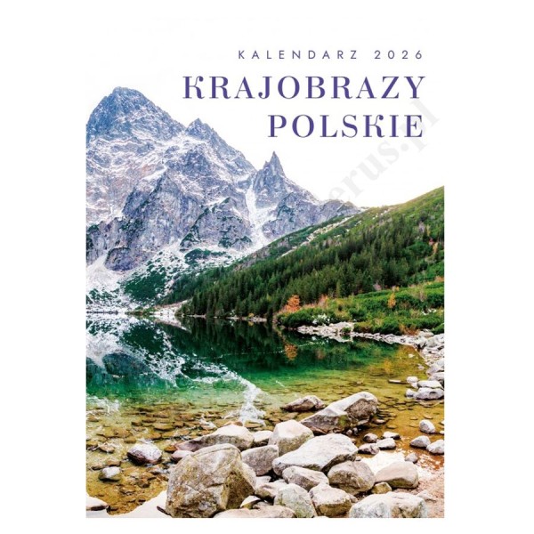 KRAJOBRAZY POLSKIE - KALENDARZ 2026