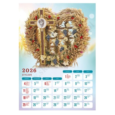 WIEŃCE DOŻYNKOWE - KALENDARZ 2026