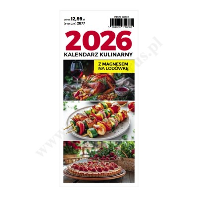 TYGODNIOWY KALENDARZ Z PRZEPISAMI NA LODÓWKĘ 2026