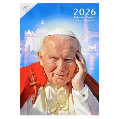 JAN PAWEŁ II - KALENDARZ 2026