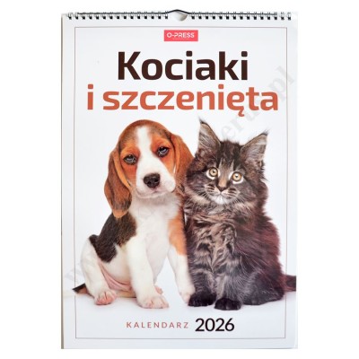 KOCIAKI I SZCZENIĘTA - KALENDARZ 2026